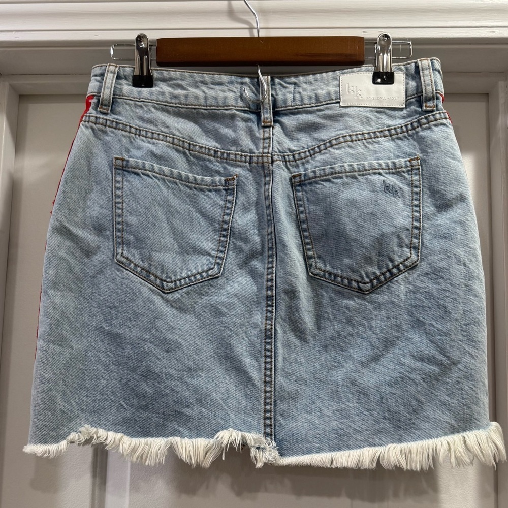 Kendall & Kylie Light Blue Denim Mini Skirt